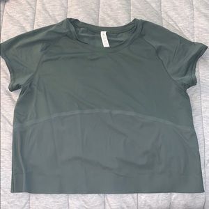 Lululemon Cropped Shirt